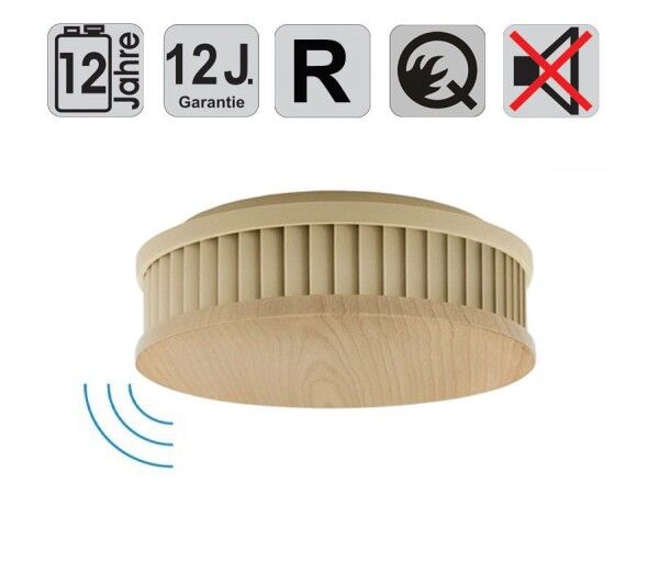 Rauchmelder PX-1 C in Holzoptik helle Eiche