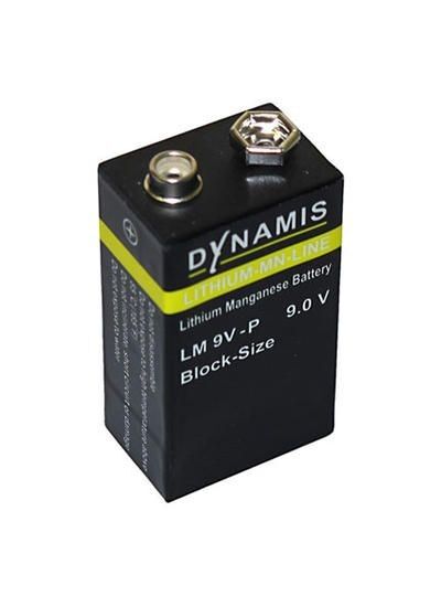 Dynamis Batterie 9V Lithium - bis zu 10 Jahre Laufzeit