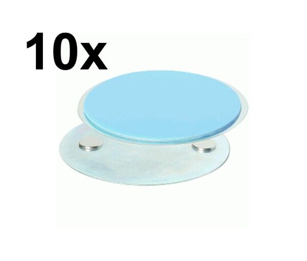 10er Set Magnethalter für Rauchmelder