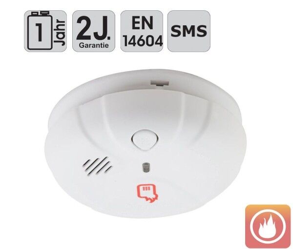 Firetext Rauchmelder mit SMS-Funktion