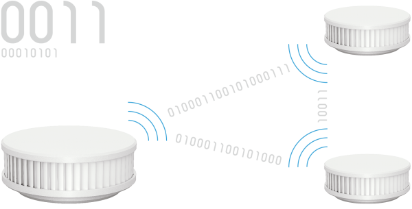 Rauchmelder Pyrexx PX-1C Holz Dunkel