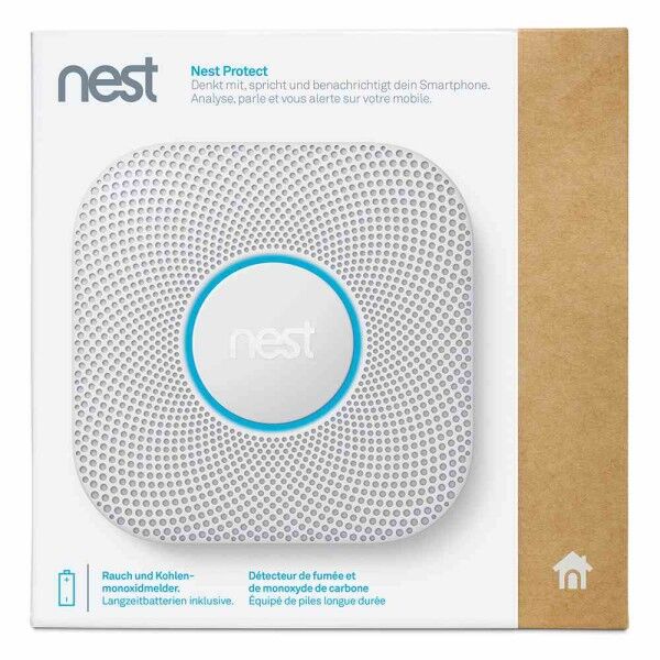 Nest Protect - 2nd Generation 3er Pack Rauch- und Kohlenmonoxidmelder