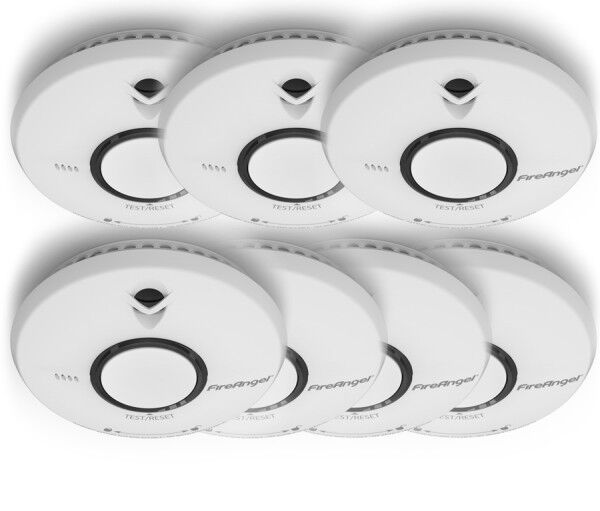 Rauchmelder 7er Set Fireangel Thermoptek ST-622-DE P-Line