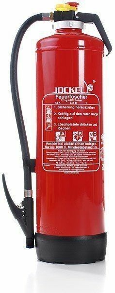 Pulverlöscher 12kg ABC von Jockel P12JX55