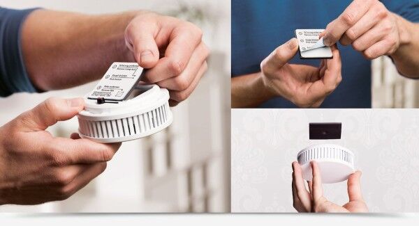 Rauchmelder Pyrexx PX-1 V3Q mit Magnetklebepad