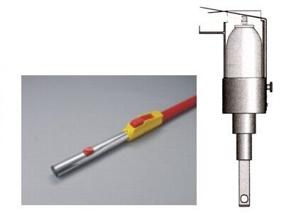 Rauchmelder-Tester Teleskopstange 3m und Prüfkopf