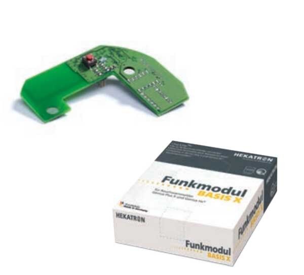 Hekatron Genius Plus X Rauchmelder + Funkmodul Basis X - 10er Pack