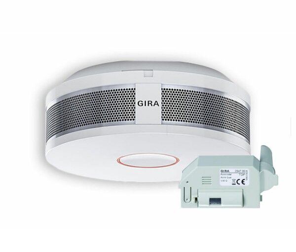 Rauchmelder Gira Dual Q inkl. Funkmodul