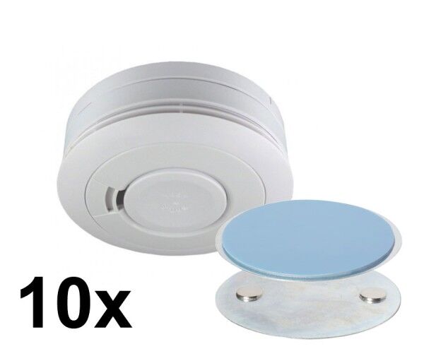Rauchmelder Ei650 10er Set mit Magnetolink
