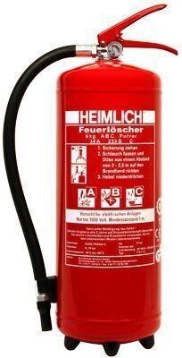 Heimlich Feuerlöscher 6 kg Pulver (10 LE)